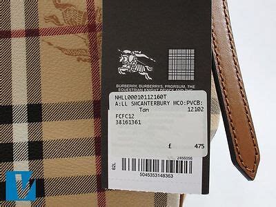 burberry perfume authenticity code check|how to authenticate burberry.